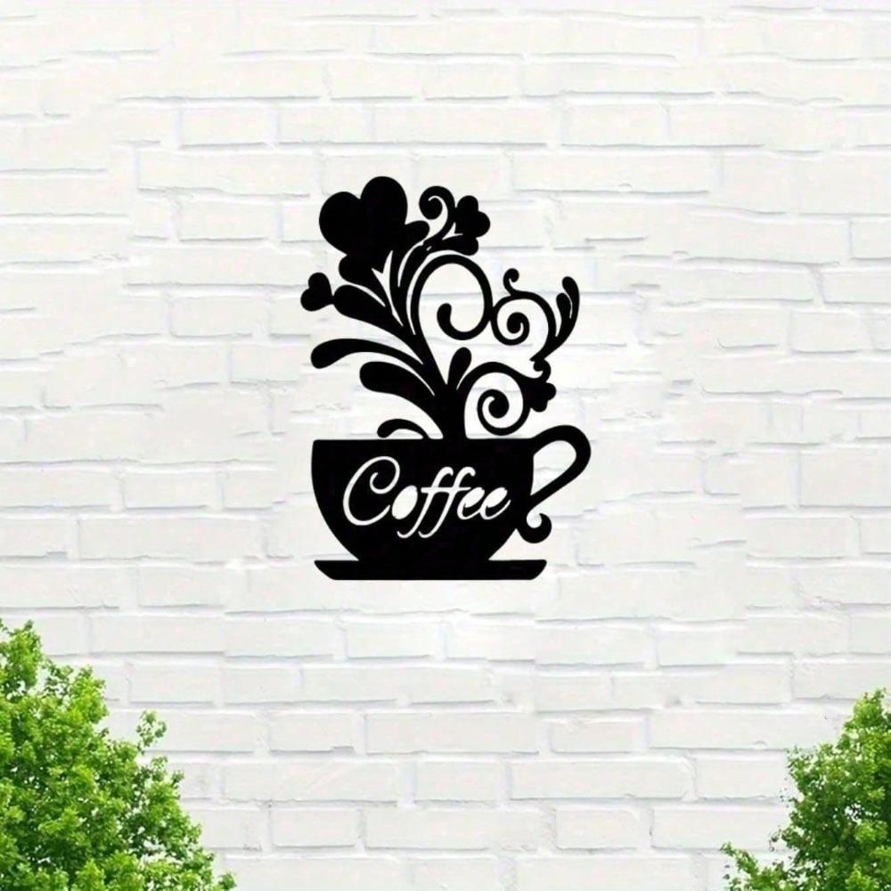 Metal Wall Art Decor Home Office Kitchen Plaque Sign