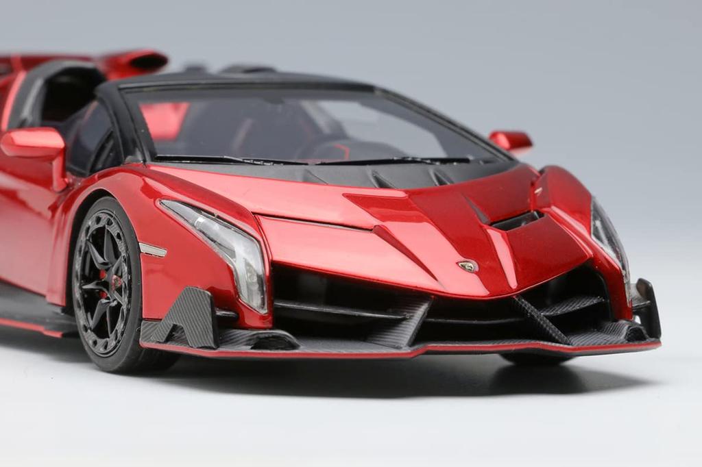 EIDOLON Lamborghini Veneno Roadster 2015 Rosso Veneno Completed Product EM451A 1/43