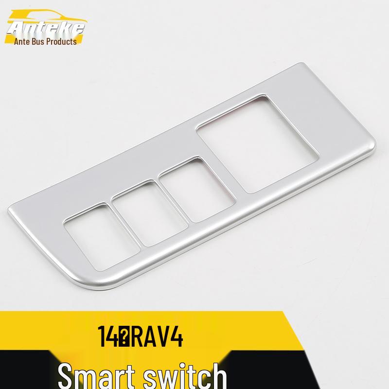 14 RAV4 Decorative Frame for Smart Switch & Console A/C Control Adjustment Accessories