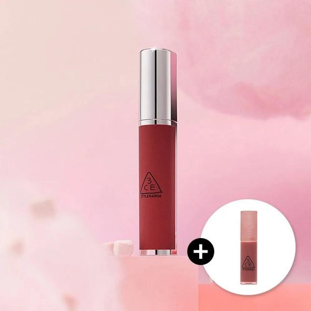 [Сладкая Коллекция] 3CE Hazy Lip Clay (Бесплатный подарок) Мини Тинт (случайный) BUTTER BEIGE