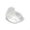 Transparent Cage Mount Bird Feeder Detachable Bird Feeding Water Box  For Parakeet Lovebird