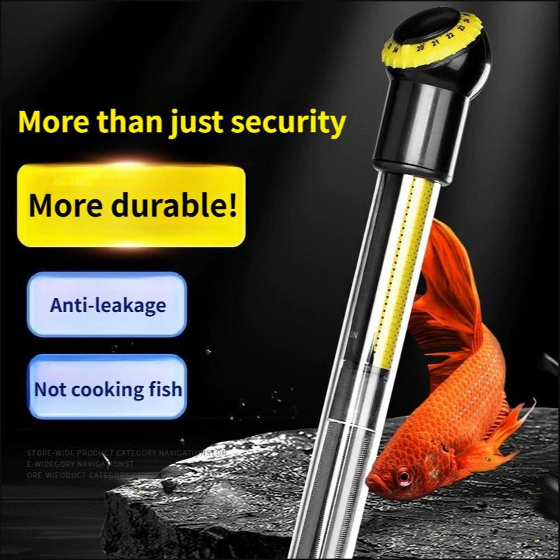 Intelligent Constant Temperature Heater Portable Fish Tank Heating Rod Explosion-proof Aquarium Heating Equipment