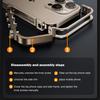 Luksus metallramme i aluminium for iPhone 15 16 Pro Max 16p støtfangerveske Legeringstilbehør Enkel demontering av mobiltelefonstøtfanger