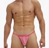 Pánské G-String síť Příze Průhledné spodky Tanga Spodní prádlo Kalhotky Velká velikost T-back