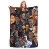 Tim Bradford Tv Series Flannel Blanket Autumn  Warm Soft Throw Blanket for Girls Boys Couch Chair Bedspread Sofa Bed Cover