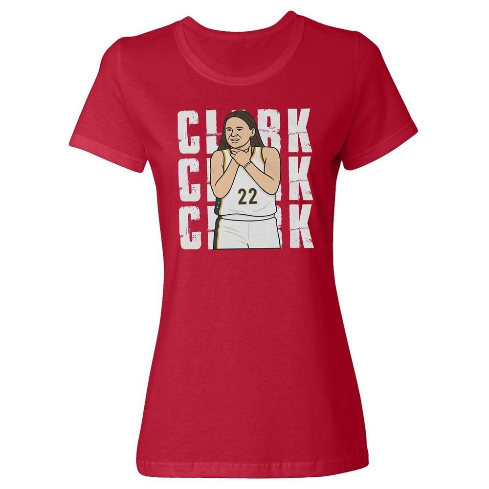 Clark Inspired Choking Celebration - Indiana Fans Ladies  Crewneck T-Shirt Unisex T-Shirt XXL