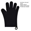 Silicone Oven Mitts Heat Resistant Anti-scald Gloves Non-slip Grip Microwave Safe Mitts
