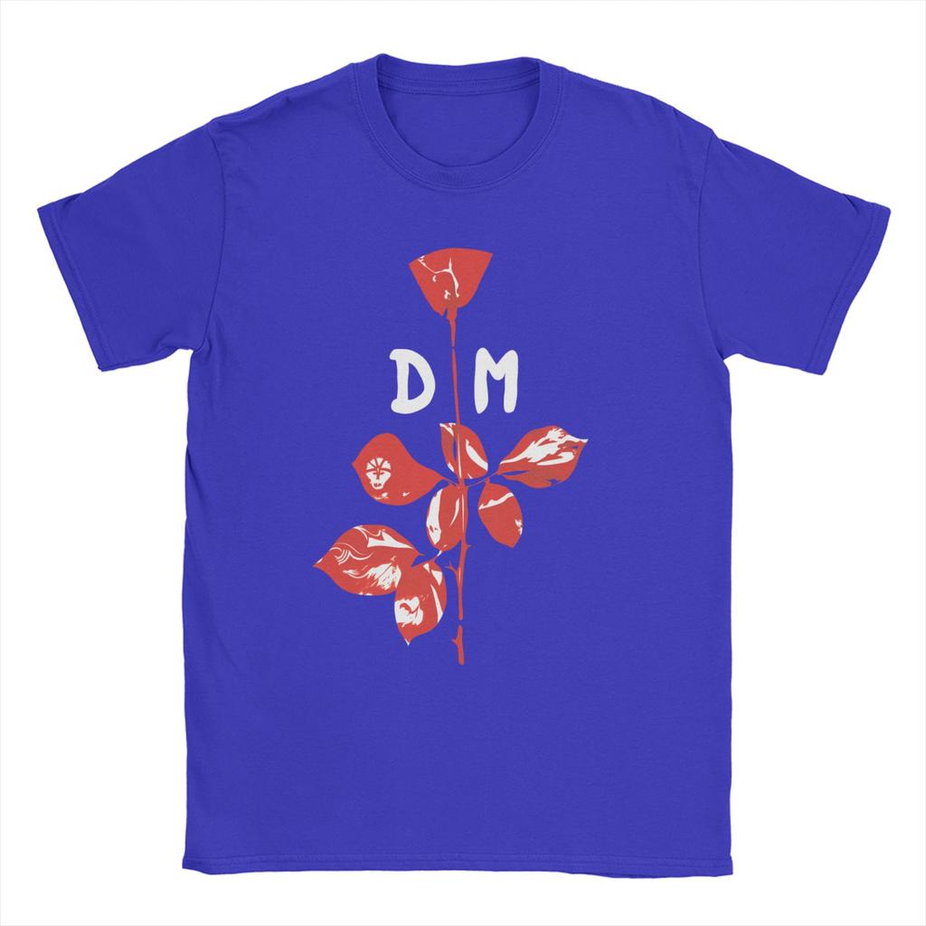 Fashion Electronic Rock Depeche Cool Mode T-Shirts Men O Neck 100% Cotton T Shirts Short Sleeve Tee Shirt Printed Tops