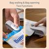 2-in-1 oplaadbare mini-snackzaksealer met snijder, vacuümsealer voor het bewaren van verse levensmiddelen