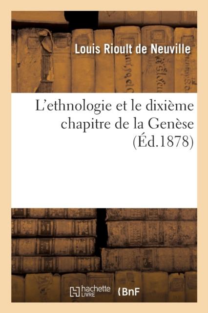 Libro L'Ethnologie Et Le Dixieme Chapitre De La Genese