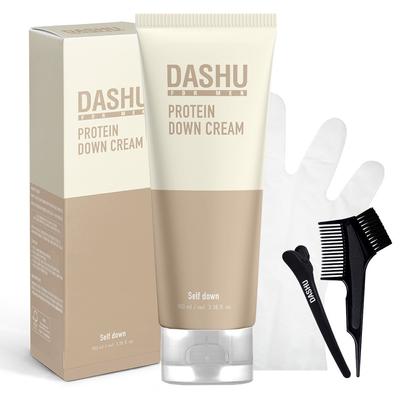 Per uomo Protein Down Cream Perm per capelli normali e crespi, 100 ml, 1 unità