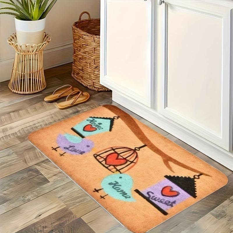 1 ks Kuchyňský koberec Butterfly Bloom Haven Protiskluzová rohožka ke dveřím Pop design Koupelnový kobereček Koberec pro Domov K umyvadlu Prádelna Dekor