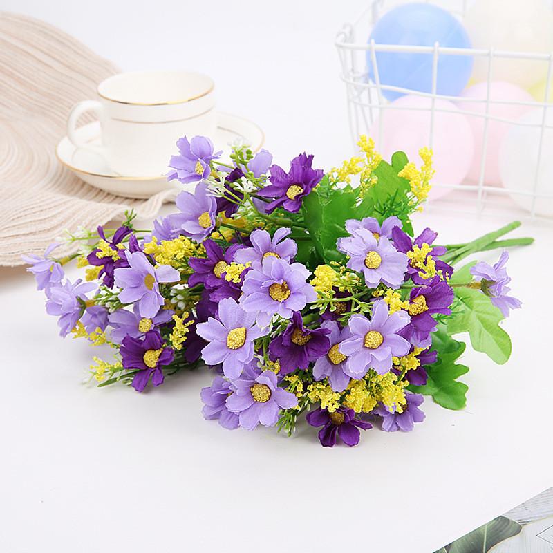 Artificial Daisy Flower Wedding Hotel Restaurant Desktop Decoration Ornament