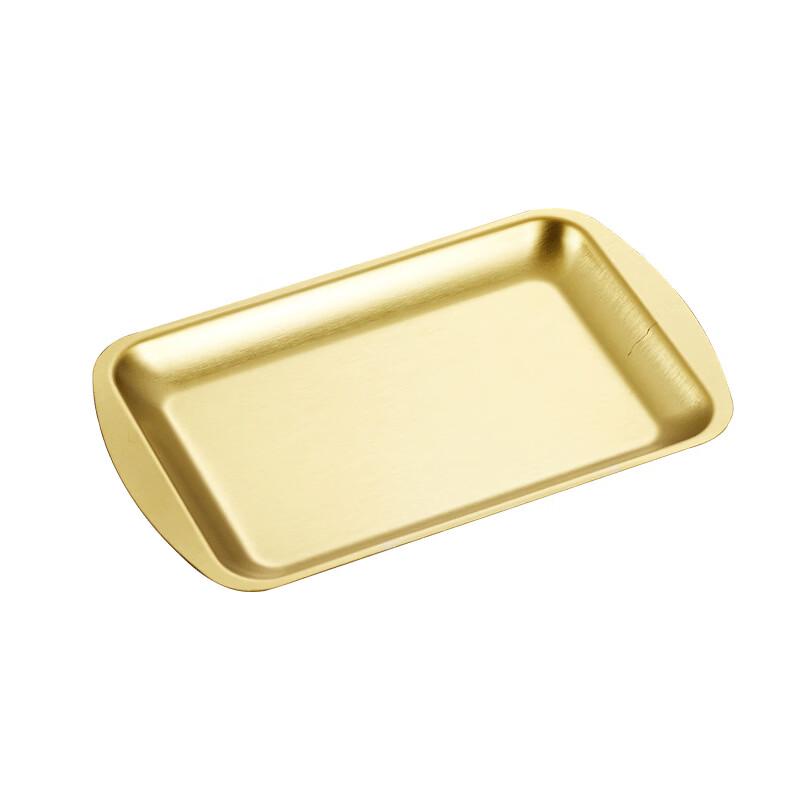 ZISIZ 304 Stainless Steel Rectangular Divided Serving Tray