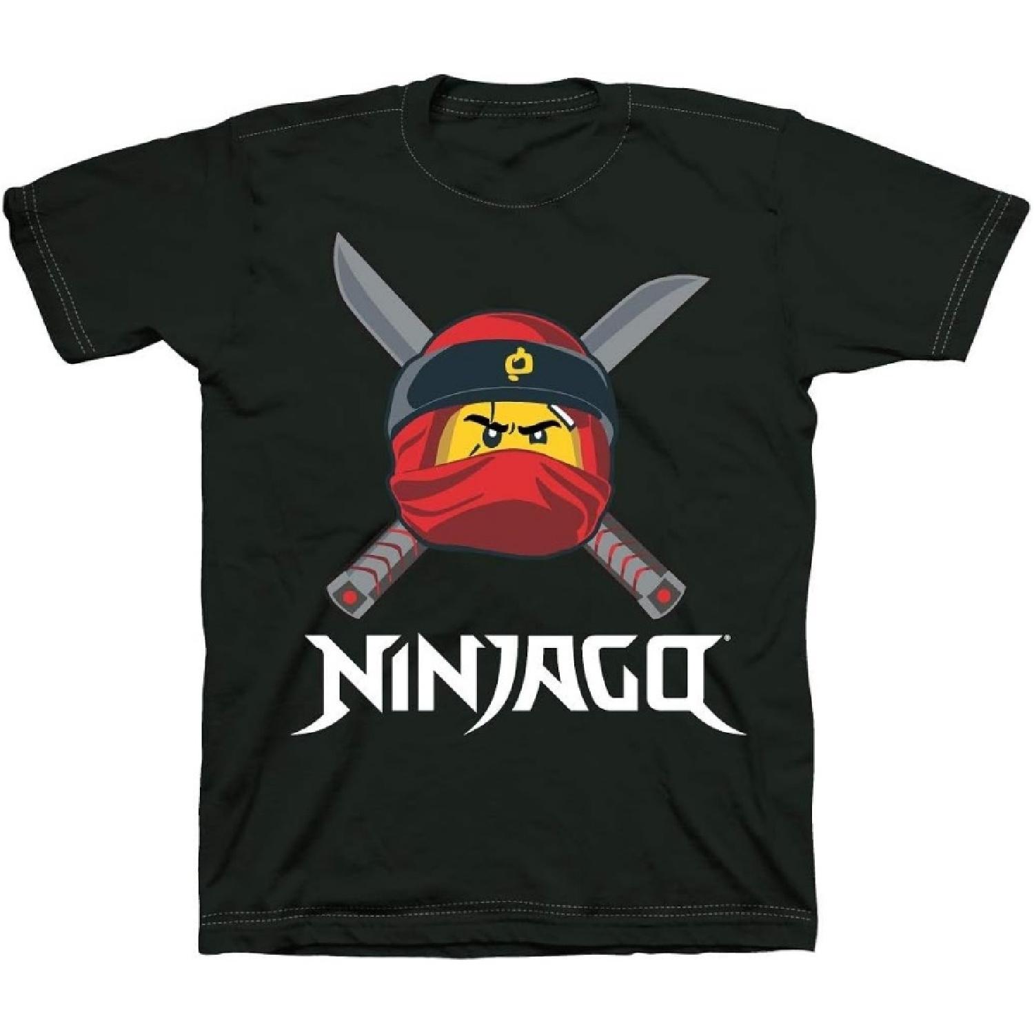 Футболка Lego Ninjago «Готов к битве» для мальчиков S разноцветный