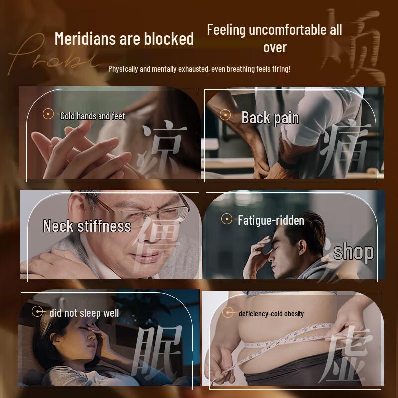 PÒZTL Ginger Artemisia Meridian Detox Massage Oil 500ml