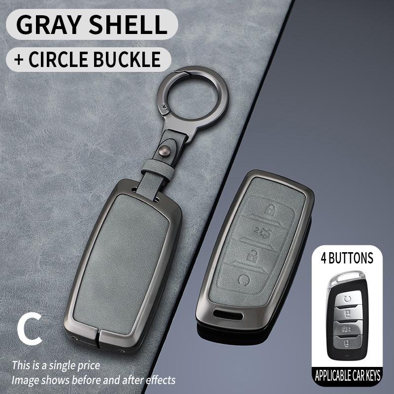 Compatible Key Case for Changan CS35 PLUS, CS85 Coupe, CS95, Oshan Coser Pro