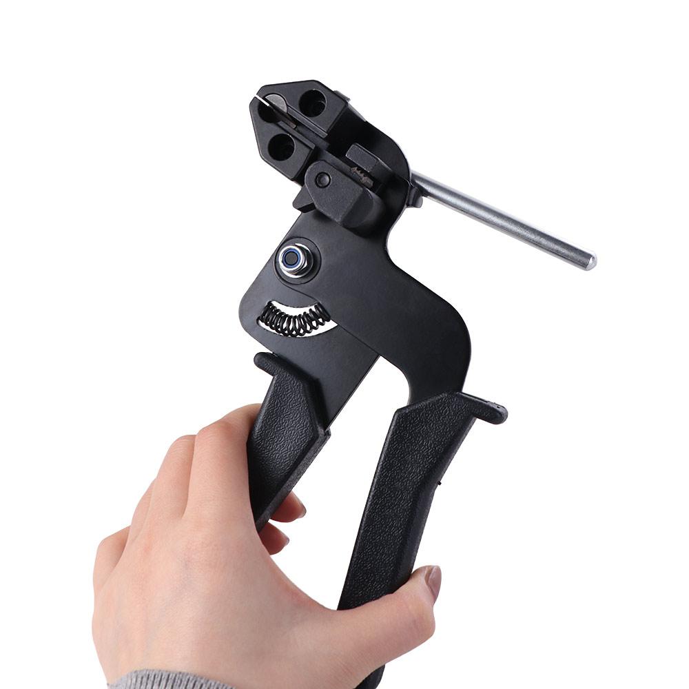 Adjustable Cable Tie Metal Pliers Stainless Steel Fastening Strap Cutter  Cable Tie Tool