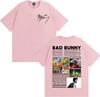 Bad Bunny DTMF Debi Tirar Mas Fotos 2026 Album Cover Tshirt Unisexs Clothing Fashion High Street T Shirts Unisex Summer Tops T Shirt