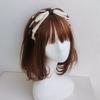 Multicolor Lolita Lace Hair Hoop Sweet Big Bowknot Headband Handmade Hair Accessories Gift for Girlfriend Daughter