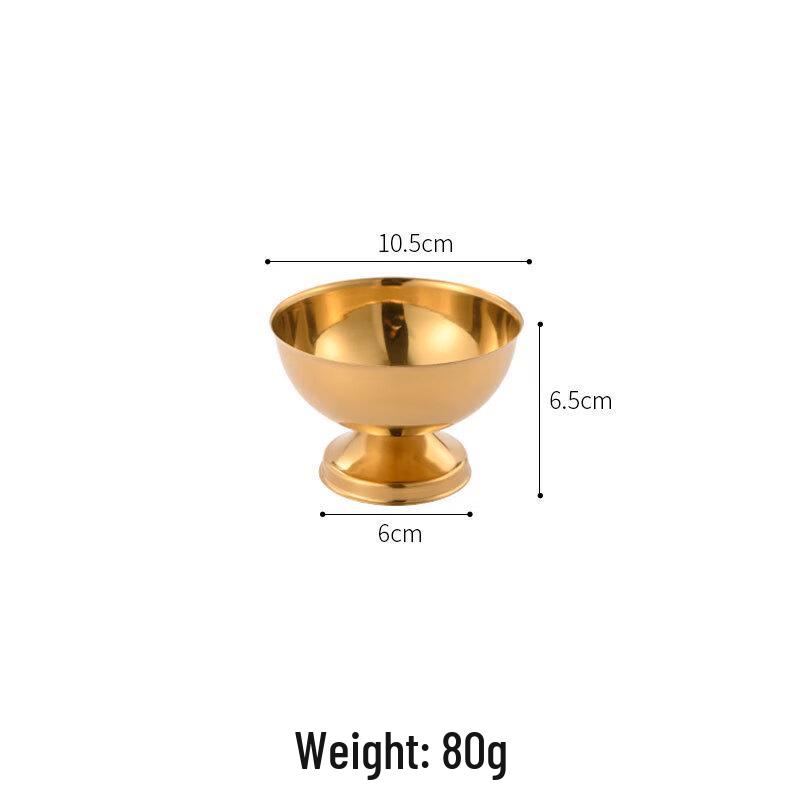 

ZISIZ Creative Short-Stem Ice Cream & Champagne Cup