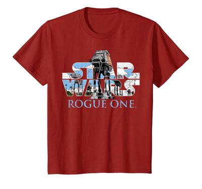 Star Wars Rogue One At-At Title Logo T-Shirt_