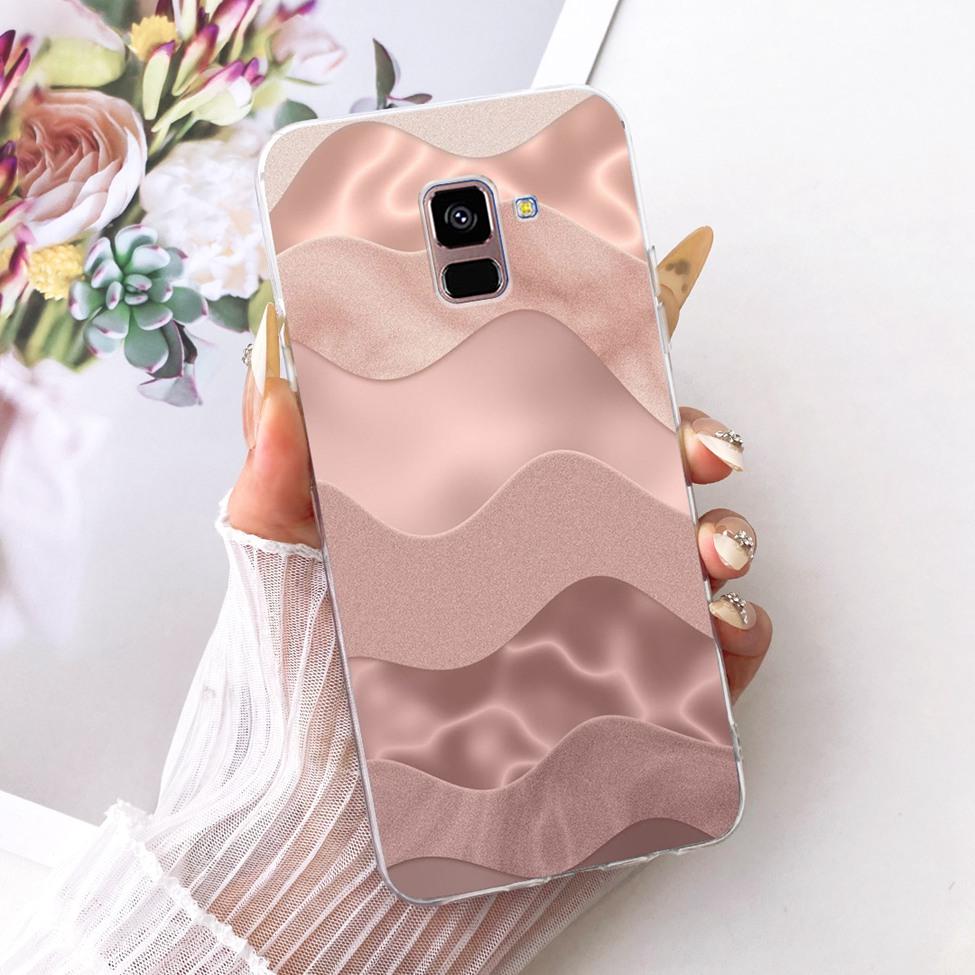 Clear Casing For Samsung Galaxy A8 Plus 2018 SM-A730F Phone Case For Samsung A8 Plus 2018 Cover Cute Fashion Funny Cool Painted