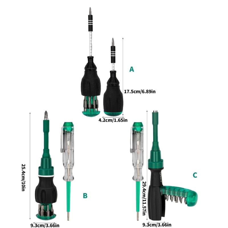 Professional Ratchet Screwdriver Kit With Assorted Specialty Bit Carbon Steel Ergonomic Grip Portable Case For DIY Projects