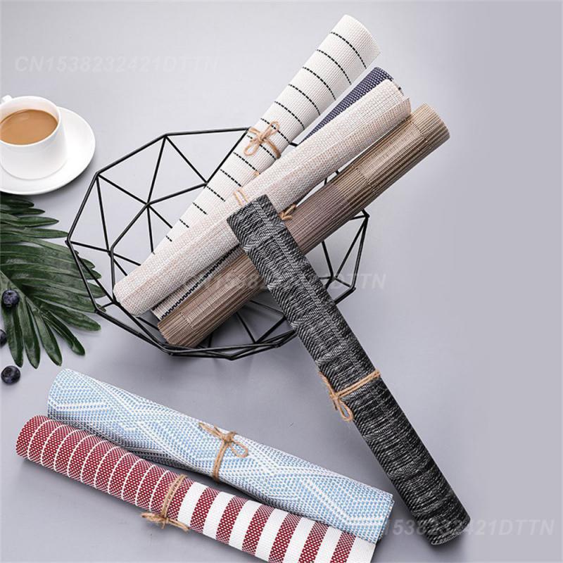 1шт западный коврик для еды простой и эстетически приятный 45x30см обеденный стол коврик — фото 6