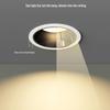 Nufeng LED Deep Cup Anti-Glare Embedded Downlight