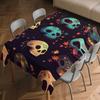 Mexican Folk Art Rectangle Table Cloth for Table Decor Kitchen Dining Waterproof Reusable Tablecloth for Tables Party Picnic