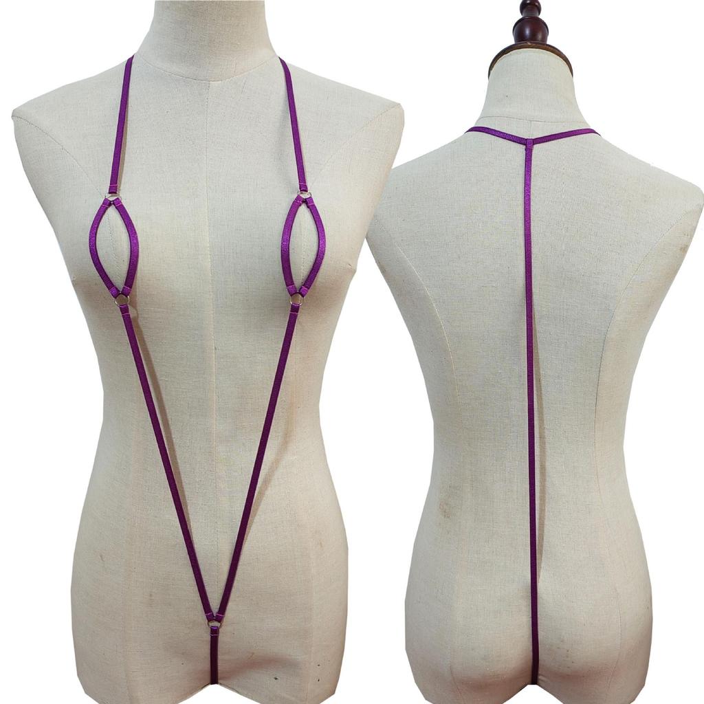 Cross-Border Lingerie & Swimwear: Sexy Lingerie, Erotic Open-Cup Swimsuit, One-Piece, Three-Piece Bikini, Temptation Set