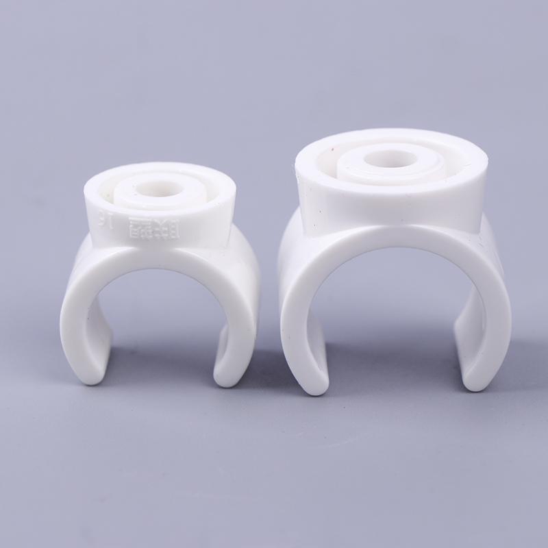 20 ks 20 mm Pvc svorky na vodovodní potrubí Svorky Konektor Vhodné pro 0,5/0,79 palcové TV podnosy Trubice Trubice závěsu na hadici Pexové trubky