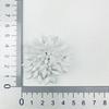 Exaggerated Tassel Crystal Fireworks Earrings and Floral Beaded Fashion Hair Accessories