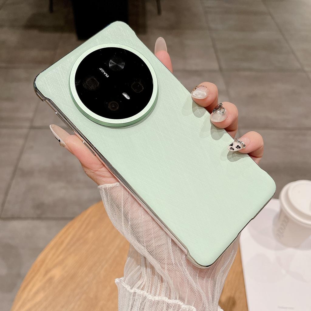 Suitable for The Original Leather-texted Phone Case of Huawei Mate70pro, Gold Thread and Silver Brocade MATE70 Lens Drop Protection Case