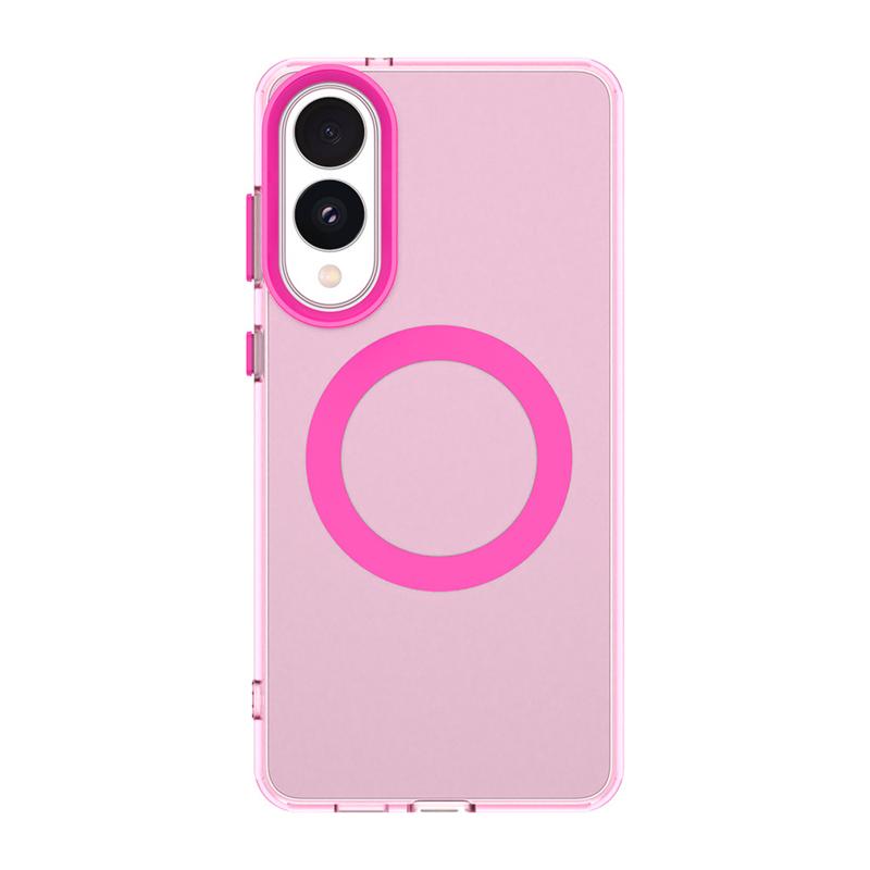 Case For Samsung Galaxy S25 Edge Case Samsung S25 Ultra S25+ Magnetic Adsorption Wireless Charge Cover For Samsung S25 Edge Case