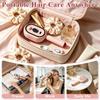 Electric Spray Hair Straightener Comb Electric Steaming Air Cushion Massage Hair Brush Rechargeable Detangling Steam Brush