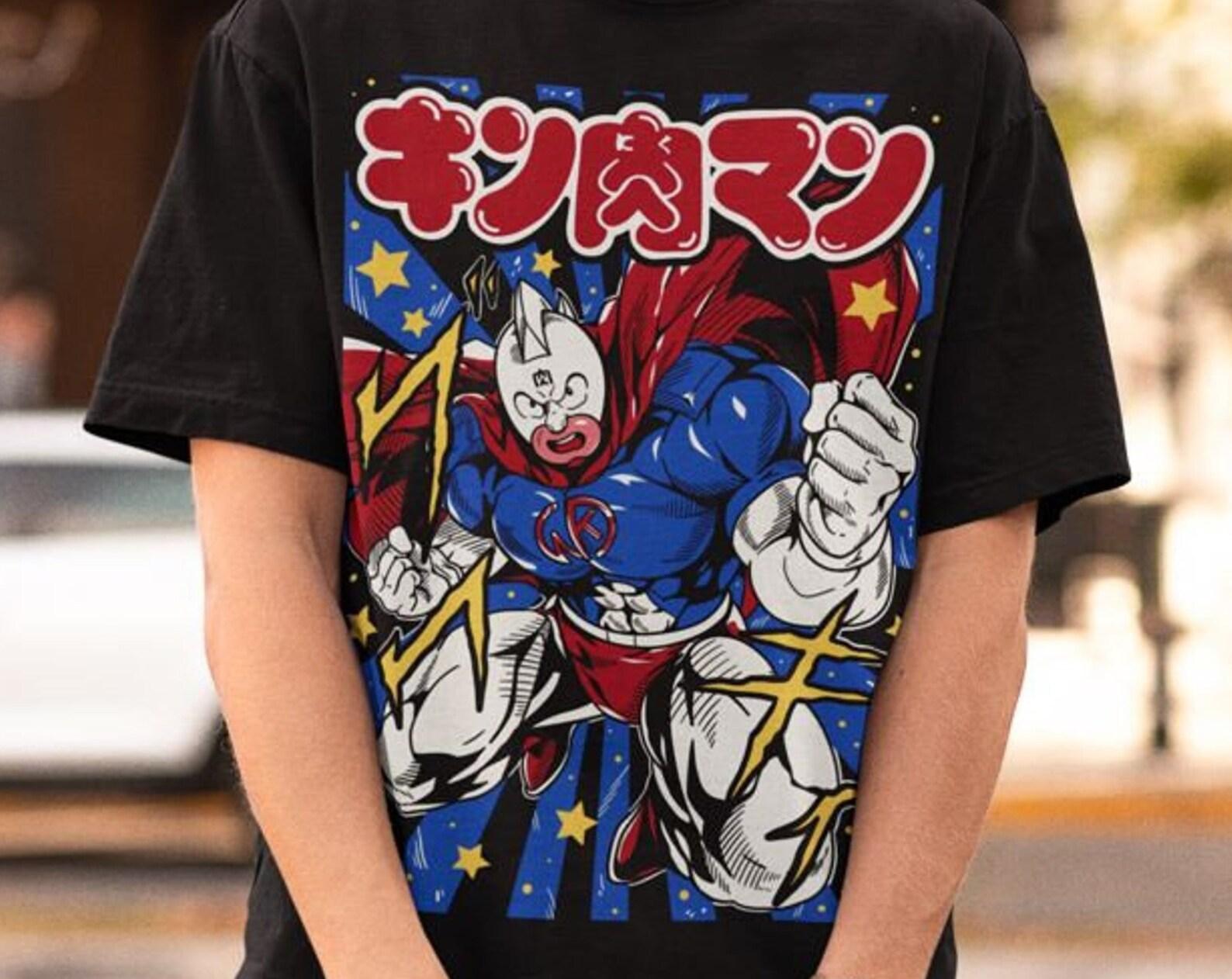 Kinnikuman Muscleman Manga Japan Anime Unisex T-Shirt T-Shirt Tee ALL SIZES M
