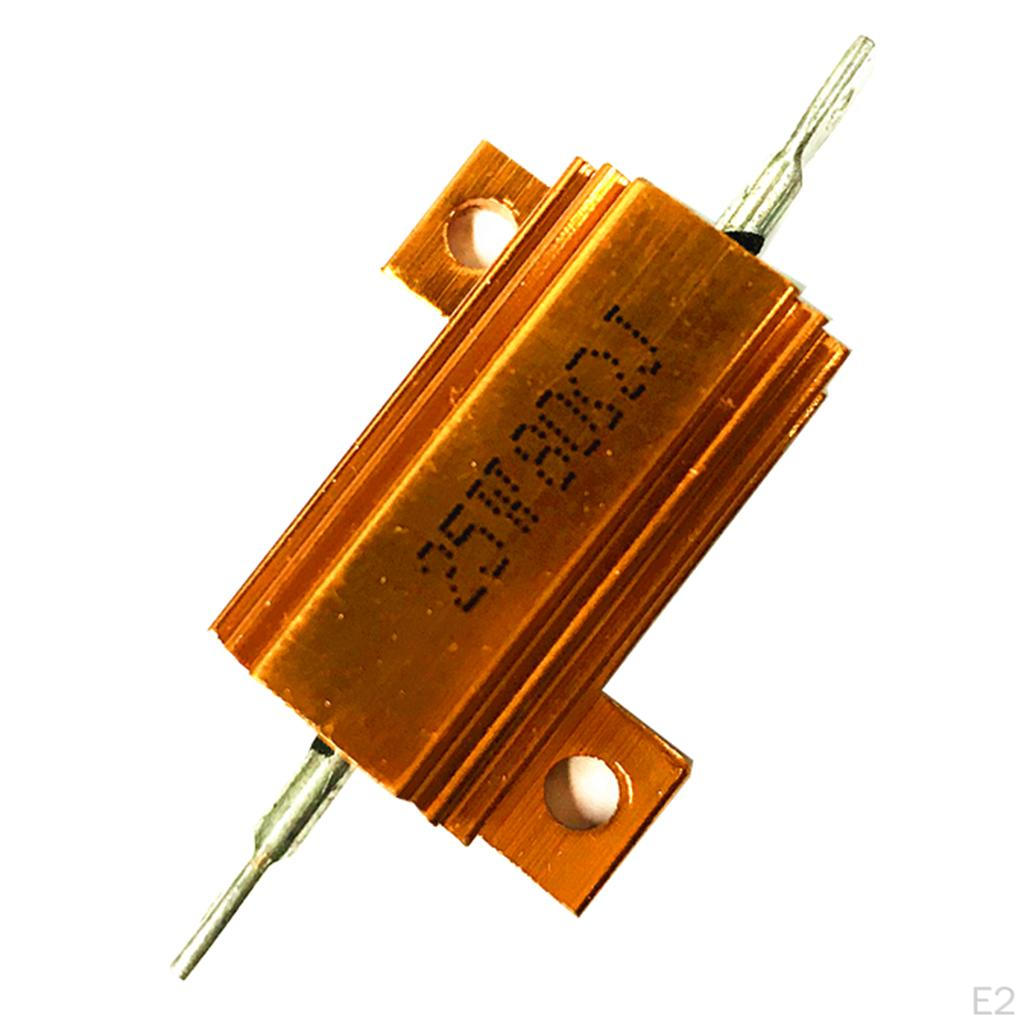 10 Power Resistors 25W Aluminum 80Ohm