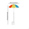 Plant Umbrella for Outdoor Plants Protector Easy To Install Provide Shade Defend Sunproof