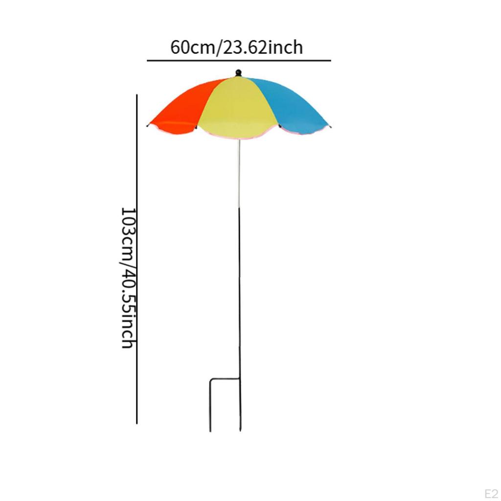 Plant Umbrella for Outdoor Plants Protector Easy To Install Provide Shade Defend Sunproof