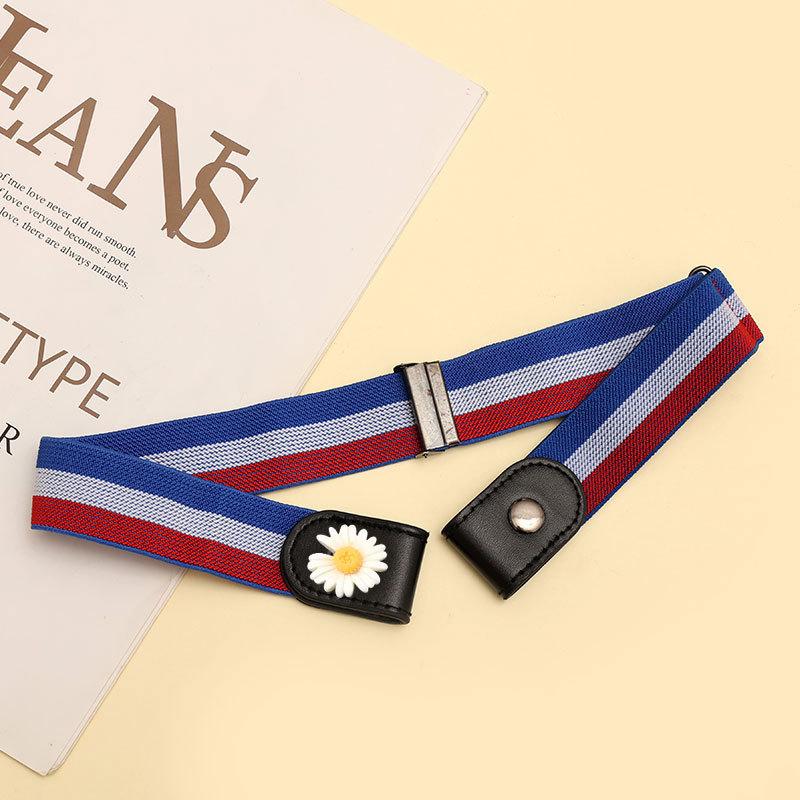 Invisible and Traceless Lazy Belt for Women's Elastic Elastic Trousers Belt for Jeans Pants Large Change Small Waist-retracting Artifact Belt