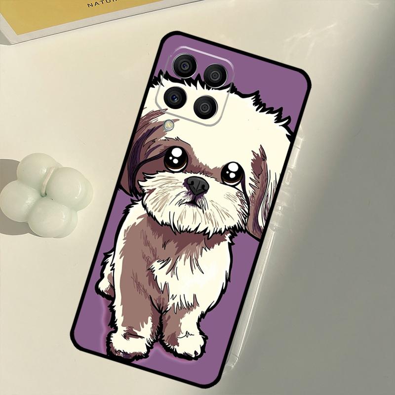 

Cartoon Shih Tzu Dog For Samsung Galaxy M54 M21 M33 M53 M13 M12 M32 M52 M11 M31 M35 M55 M15 M14 M34 M06 M16 Case Samsung M35