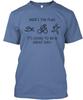 Here's The Plan Triathlon T-Shirt Made In the USA Size S To 5XL