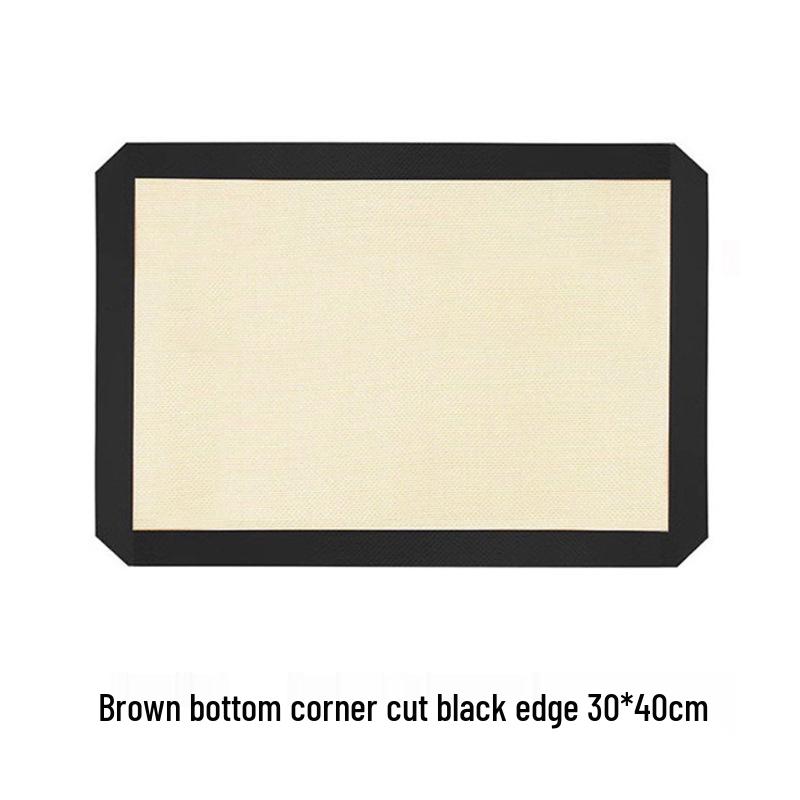 Coffee Silicone Baking Mat: 0.7mm Thick, Heat-Resistant, Platinum Silicone for Baking and Kneading