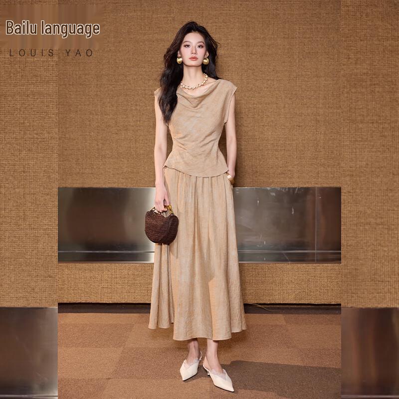 Women s Flax Blend Off-Shoulder Two-Piece Set XL