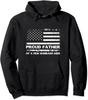 Proud Father Of A Few Dumb-ass Kids Father's Day Unisex Hooded Sweatshirt