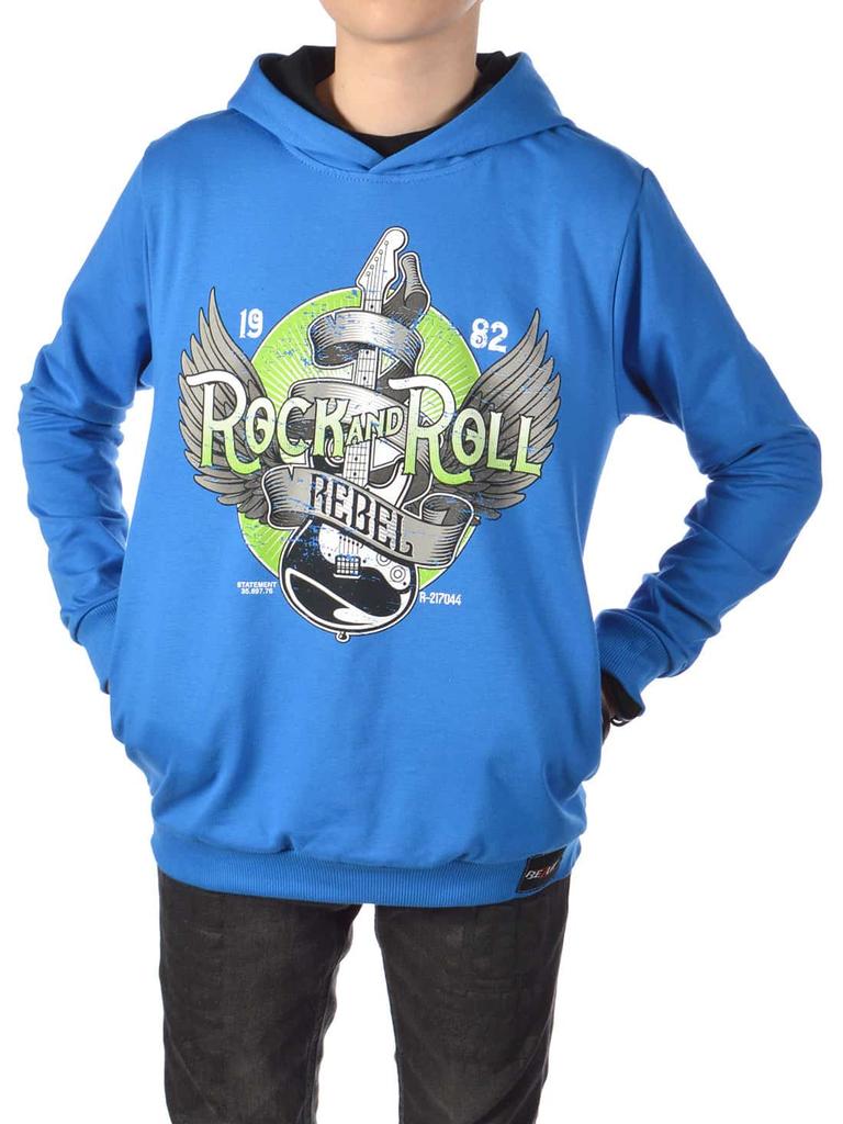 Boy s Two Tone Hooded Sweater