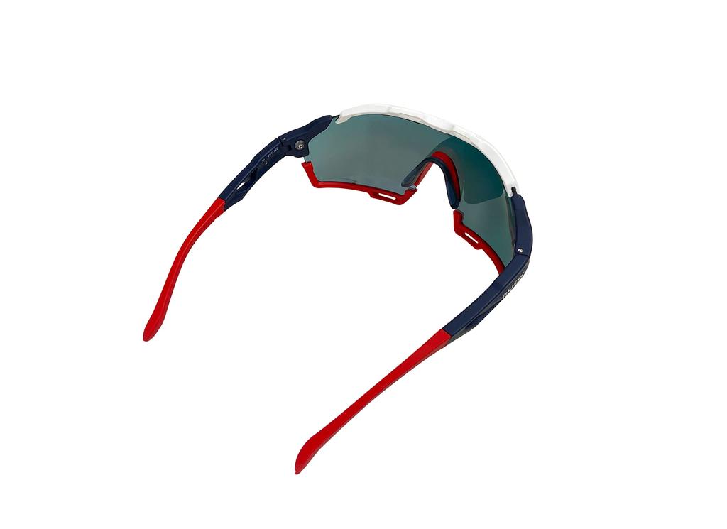RUDYPROJECT Cut Line Blue 36g Sunglasses, Navy/Multi-Laser Red, SP633847-CZ00, Weight