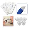 Microblading Kit Eyebrow Tattoo Needle Pen Set with Tattoo Pigment Practice Skin Ring Cups for Permanent Eyebrow Makeup Tattoo Kits